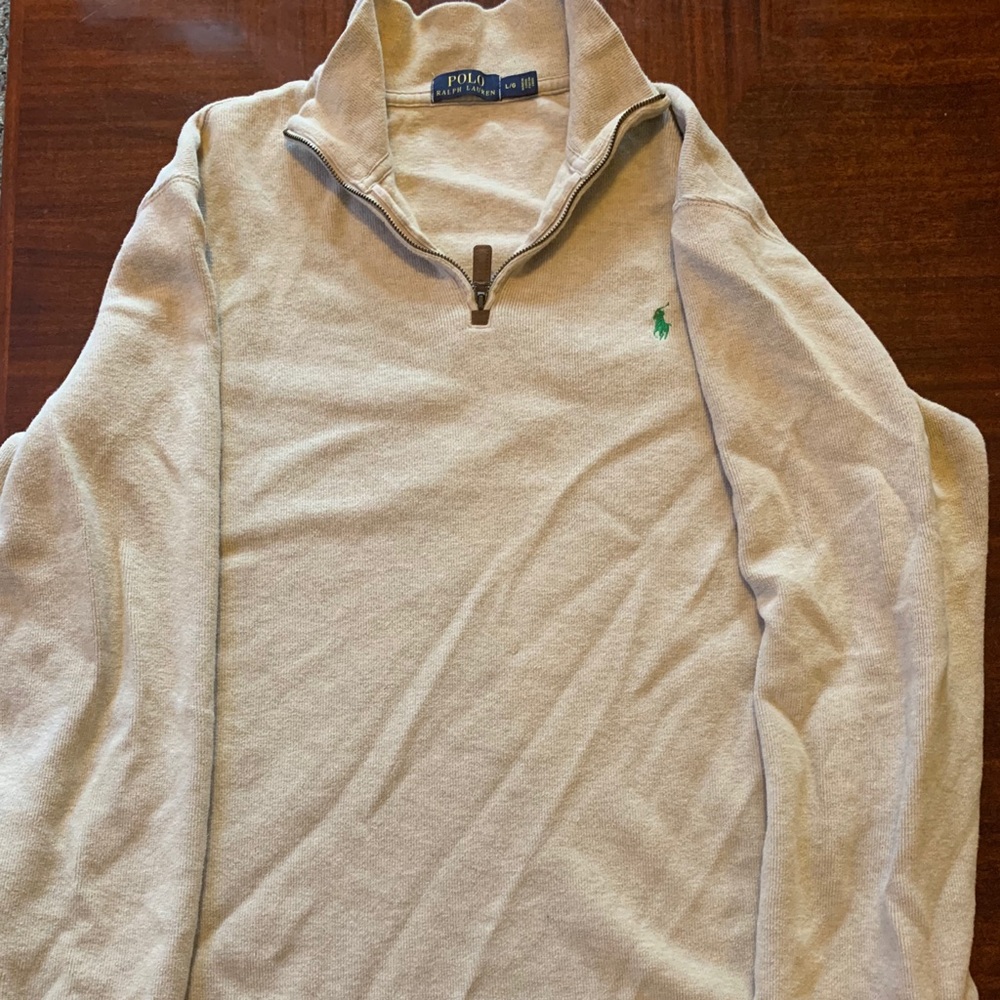 Ralph Lauren Polo Quarter Zip Sweater
